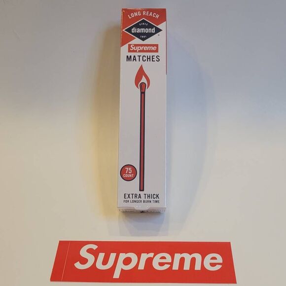 Supreme x Diamond matches - 1 pack of 75 - Picture 1 of 4
